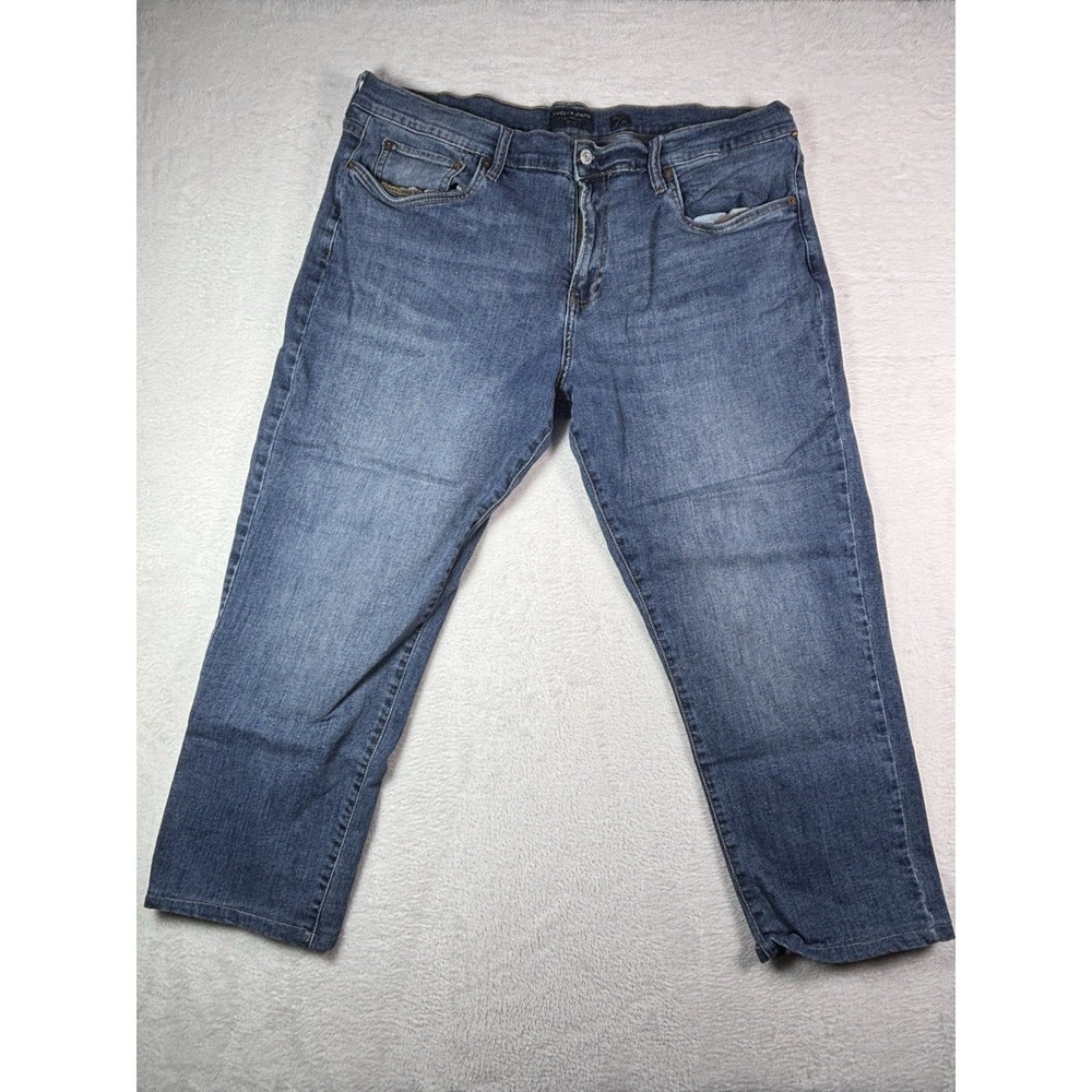 Lucky Brand Los Angeles 221 Jeans Mens 40x30 Blue Denim Cotton Straight Leg